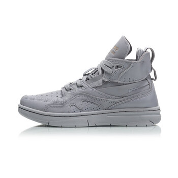 李宁lining中国李宁休闲鞋女鞋巴黎时装周系列937ace女子篮球运动凝雪