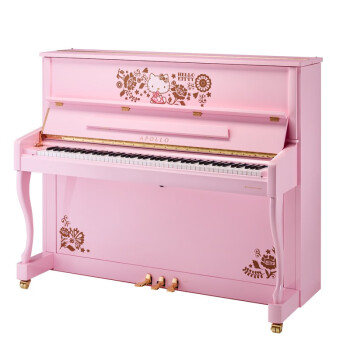 APOLLO日本阿波罗/APOLLO钢琴A-F40KPN粉红色亮光 专业考级日本国民品牌 粉红色