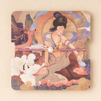 周大福 chow tai fook特惠设计珍珠女生小手链米珠细 