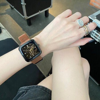 迪赛女手表女款轻奢小众韩版方形表冷淡风夏季高级感硅胶日式极简时尚