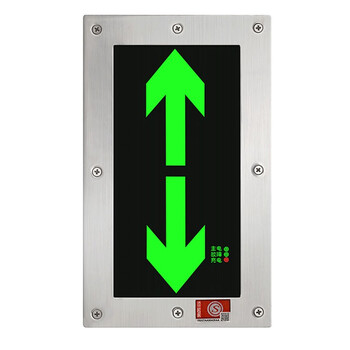 地面疏散指示灯埋地嵌入式正方形30x18地标灯20x20消防应急地埋灯方形