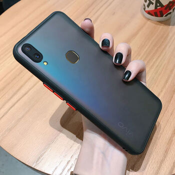 潮流猴 vivoy85手机壳女款可爱y85a防摔硅胶软壳y81s全包黑色磨砂y83