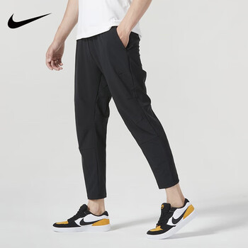 耐克（NIKE）运动裤男2023夏季新款梭织防风健身裤跑步训练裤透气休闲裤FB7547 FB7547-010 2XL