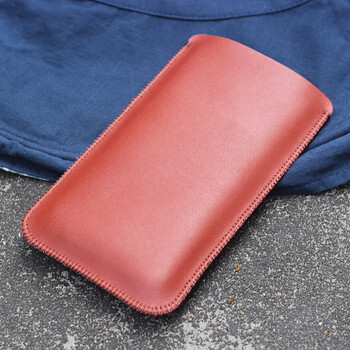 qadjg纯手工苹果s手机套真皮iphone直插保护套超薄手机袋牛皮皮套x