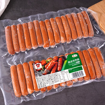 万威客(maverick)热狗脆皮肠1kg 肉肠火腿蜜糖味黑椒熏煮香肠烤肠 1kg