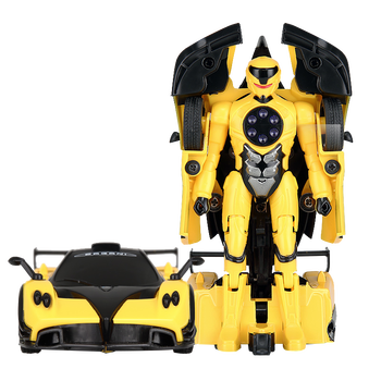 星辉rastar 帕加尼 rs战警一键变形合金汽车儿童玩具机器人1:32车模
