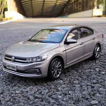 2019款一汽大众宝来 合金汽车模型仿真金属1 18生日礼物摆件 海贝金