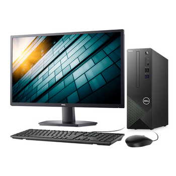 戴尔dell成就3710台式机电脑主机 商用办公电脑整机(12代i5-12400 8G 256GSSD+1TB WiFi Win11)27英寸