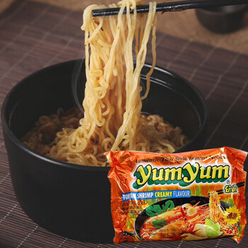 泰国yumyum养养冬阴功方便面泡面酸辣虾味浓汤面养养冬阴功方便面x1包