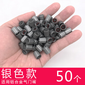 工马适用于胎压监测专用气门嘴帽汽车通用银色别克哈佛蒙迪欧轮胎气门
