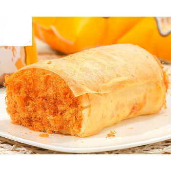 鸡蛋肉松面包早餐营养爆浆夹心学生大个软面包小零食恰布肉松包4个480