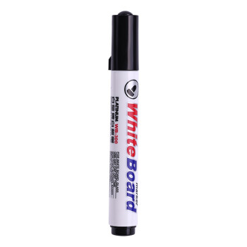 白金（PLATINUM）WB-300白板笔单头易擦大容量白板记号笔 10支装 黑色