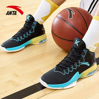 安踏篮球鞋男汤普森kt系列男鞋2022夏季新款耐磨球鞋比赛训练运动鞋
