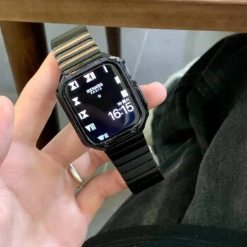 幻適用蘋果手錶applewatch錶帶iwatchs7金屬不鏽鋼s6手錶帶s5高級感