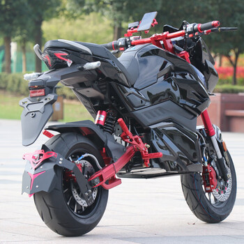 电动摩托车新款z6跑车暴改电摩m6成人电瓶车72v女街车高速电动车套餐五96v1 5kw12寸上 图片价格品牌报价 京东