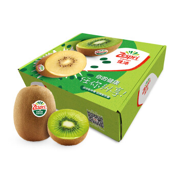 Zespri佳沛 新西兰绿奇异果 10个装 宝宝果  单果重约80-89g 猕猴桃 生鲜水果礼盒