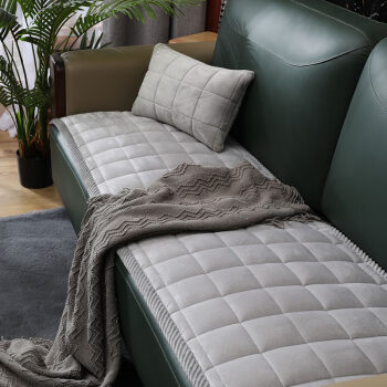皮沙发上冬天用的垫子办公室四季通用沙发垫套罩坐垫防滑加厚冬款实木