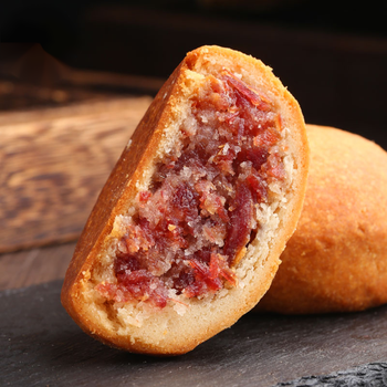 云腿月饼纸包云南蛋黄月饼中秋团购礼盒云南特产50克云腿月饼10枚