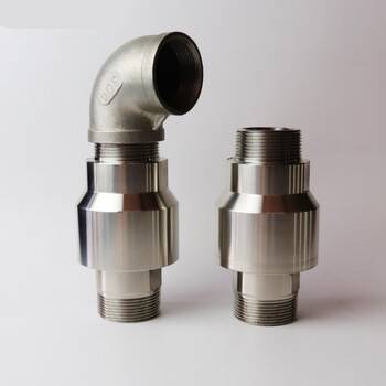 柏木格baimuge塔吊喷淋旋转接头360度万向旋转弯头式202532高压水管