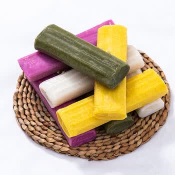 年糕条蔬菜五谷彩色水磨年糕可切片炒袋装火锅饭酒店素菜年糕2500克共