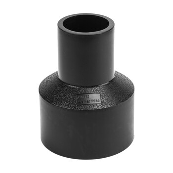 pe管件对接式异径直接热熔焊接连接头全新料自来水管配件加厚 160*110