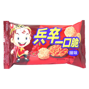 农心干脆面兵卒一口脆拉面小丸子比萨干吃面饼方便面馋嘴小吃零食 一