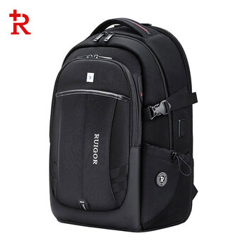 瑞士ruigor新款瑞戈双肩包男商务背包男大容量旅行包防盗电脑包男休闲