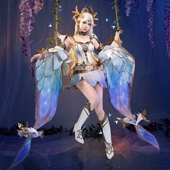 王者荣耀cos服貂蝉仲夏夜之梦金色仲夏夜cosplay服装女衣服貂蝉金色