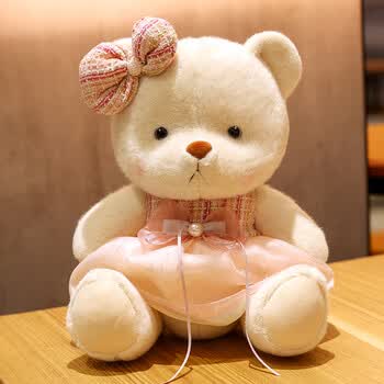 迪士尼可爱小熊熊玩偶泰迪关节熊公仔少女心布娃娃女生床上抱睡毛绒