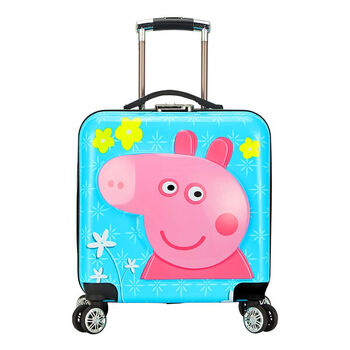 天颛小猪佩奇行李箱儿童卡通拉杆箱童趣可爱旅行箱小学生登机箱密码箱