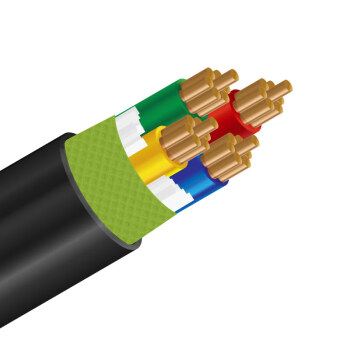 永久电缆YJV电缆线 国标纯铜芯线2 3芯2.5\/4\/6\/10\/16平方YJV室外工程电力 4*4平方/米 ZR-YJV