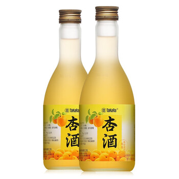 日式梅酒松竹梅黄金梅酒takara国产合资黄金杏酒女士低度梅子酒配制酒2瓶黄金杏酒360ml 图片价格品牌报价 京东