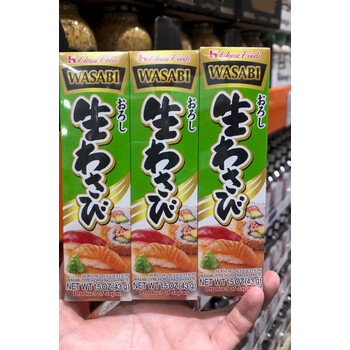 芥末酱43g3盒日本绿芥末辛香调料开市客