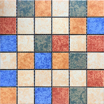 华欣硕仿古陶瓷马赛克瓷砖五彩复古门槛石阳台厨房浴室卫生间防滑墙
