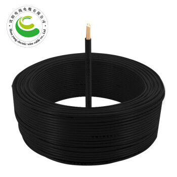 沈阳电线电缆有限公司-ZR-BV-450/750V-1X150mm²国标铜芯电线阻燃单芯硬线-1米-黑色