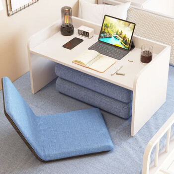 帝兰慕床上电脑桌单人学生宿舍简易学习书桌写字桌家用放阳台卧室飘窗