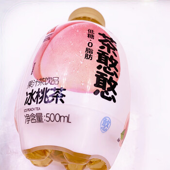 果子熟了茶憨憨果汁茶饮品500mlx12瓶糖低葡萄果茶网红整箱饮料 冰桃