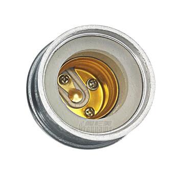 强户外水灯头吊装e27螺口畜牧耐高温灯口陶瓷座大功率铜线级防水10米1