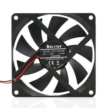 9015安静薄耐用usb路由器散热风扇5v9cm电脑主机电源风扇1200转usb