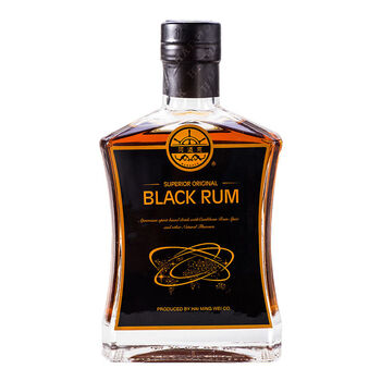 阿道克黑朗姆酒烘焙小瓶200ml提拉米苏冰淇淋基调酒小瓶古巴洋酒黑色