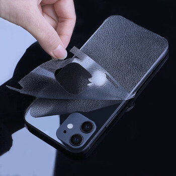 iphonex背膜保护膜12贴纸苹果14手机膜全包边后膜13透明磨砂 皮纹全包