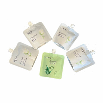 絮实 （栀子花）30毫升吸嘴袋洗发露 一次性洗发水 民宿酒店宾馆洗发液50袋装