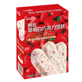 明治栗子焙茶味雪糕 56g*6支 彩盒装