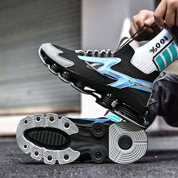 创京懿选apl弹簧鞋 鞋子男夏季弹簧鞋高弹力减震超轻篮球鞋刀锋战 400