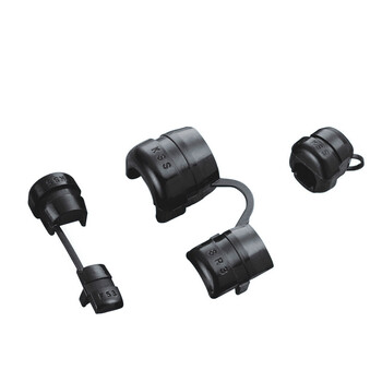 电源线扣塑料固定扣护线套线圈机箱线扣护套理线卡扣 sr-5r1