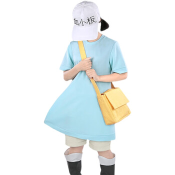 儿童款 动漫工作细胞cosplay服装血小板cos服可爱萝莉装男女万圣节套装 旗子 帽子 口哨 儿童130cm 图片价格品牌报价 京东