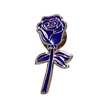 blackpink朴彩英明星周边同款新歌回归rose专属玫瑰胸针徽章配饰 玫瑰