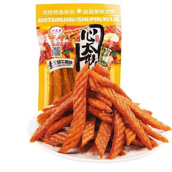 逍遥老杨家心太软辣条火爆辣丝素北京烤鸭热狗叉烧牛筋油泼辣面粗粮辣