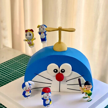 哆啦a梦生日蛋糕蓝胖子机器猫蛋糕同城卡通儿童男孩女孩北京上海广州
