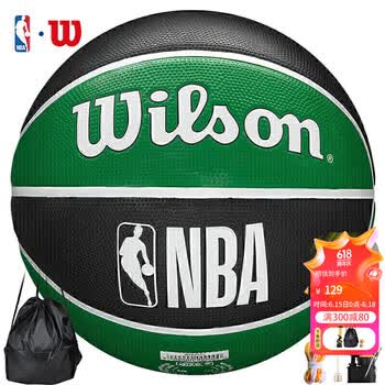 威尔胜篮球7号凯尔特人队队徽成人儿童防滑耐磨nba款wtb1300ibboscn